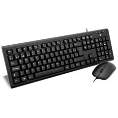 Клавиатура и мышь V7 CKU200ES цена и информация | Клавиатуры | 220.lv