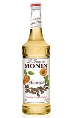 Amaretto garšas sīrups Monin 250 ml cena un informācija | Mērces | 220.lv