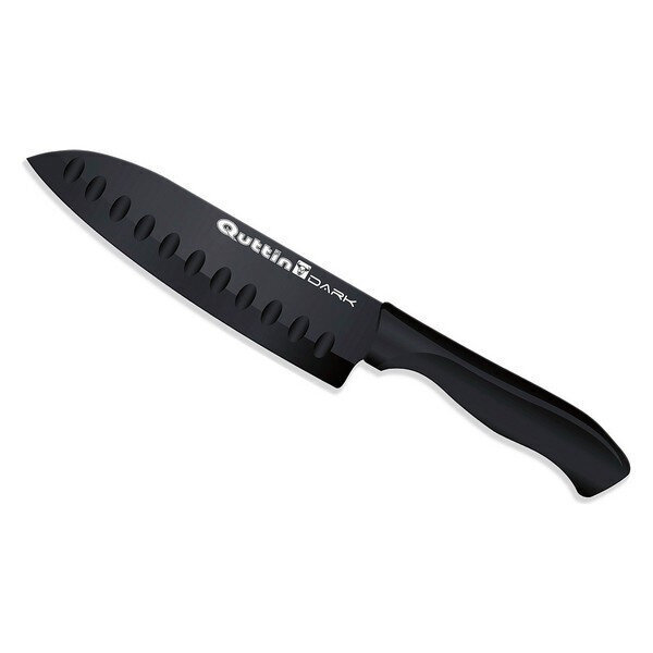 Quttin santoku nazis Dark, 17 cm cena un informācija | Naži un to piederumi | 220.lv