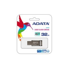 USB atmiņas karte A-data UV131 32GB USB 3.0 Melna cena un informācija | USB Atmiņas kartes | 220.lv