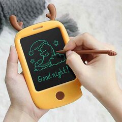 Детский планшет для рисования с LCD экраном + стилус, 4.4" "Олень" цена и информация | Развивающие игрушки | 220.lv
