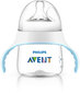 Pudelīte ar rokturiem, Philips Avent Natural, 125 ml, SCF262/06 cena un informācija | Bērnu pudelītes un to aksesuāri | 220.lv