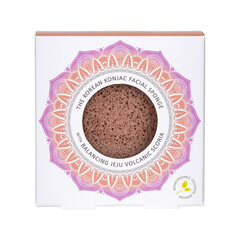 Konjaka auga sūklis ar nomierinošām kumelītēm Konjac Sponge The Mandala Chamomile & Pink Clay цена и информация | Средства для очищения лица | 220.lv