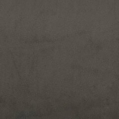Стулья вращающиеся, 2 шт., серо-коричневые, с обивкой из ткани цена и информация | Стулья для кухни и столовой | 220.lv