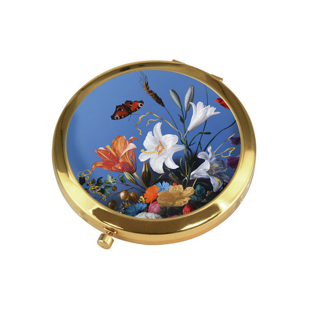 Kabatas spogulis Jan Davidsz de Heem - "Vasaras ziedi" cena un informācija | Kosmētikas somas, spoguļi | 220.lv