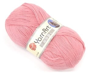 Нитки для вязания YarnArt Wool, цвет розовый 597р цена и информация | Принадлежности для вязания | 220.lv