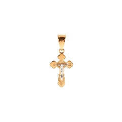 Золотой православный крестик ZKX3KP204994 цена и информация | Украшения на шею | 220.lv