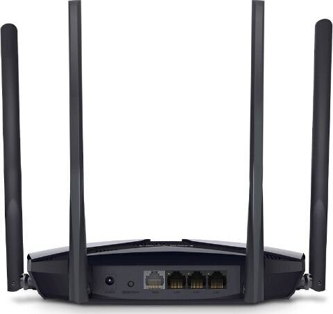 Wireless Router|MERCUSYS|Wireless Router|1800 Mbps|IEEE 802.11 b/g|IEEE 802.11n|IEEE 802.11ac|IEEE 802.11ax|3x10/100/1000M|LAN \ WAN ports 1|Number of цена и информация | Rūteri (maršrutētāji) | 220.lv