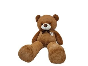 Плюшевый мишка Тедди 140 см, тёмно-коричневый цена и информация | Мягкие игрушки | 220.lv