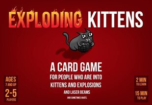 Galda spēle Exploding Kittens, angļu valodā цена и информация | Настольные игры, головоломки | 220.lv