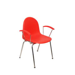 Biroja krēsls, oranžs, 4 gab. cena un informācija | Biroja krēsli | 220.lv