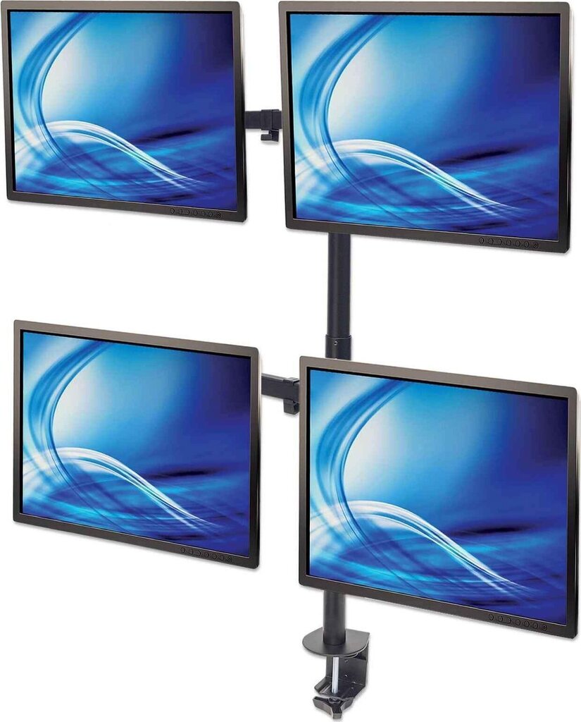 Manhattan 4x LED/LCD 13-32" cena un informācija | Monitora turētāji | 220.lv