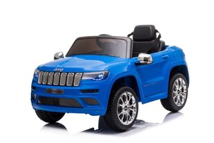 Одноместный электромобиль Jeep Grand Cherokee, синий цена и информация | Электромобили для детей | 220.lv