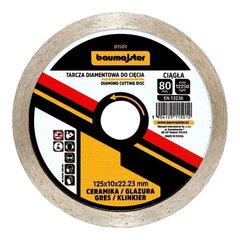 Baumajster dimanta disks keramikai 230x2,6mm cena un informācija | Rokas instrumenti | 220.lv