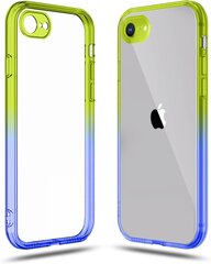 Чехол ColorFul Hard Case For Apple iPhone 7/8/SE2020, green/ blue цена и информация | Чехлы для телефонов | 220.lv