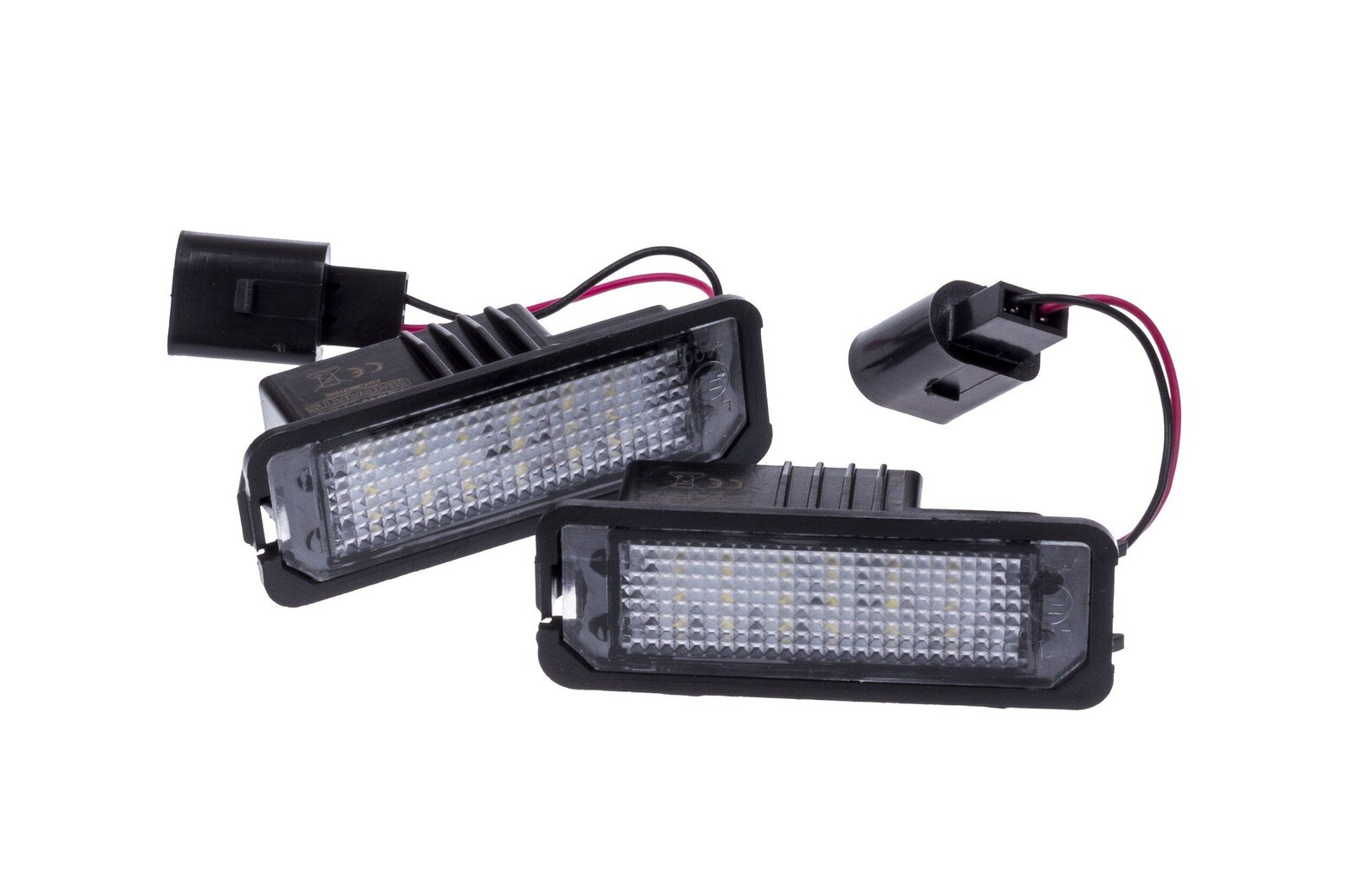 LED numura zīmes apgaismojums 6000K Porsche Seat Skoda VW cena un informācija | Auto spuldzes | 220.lv