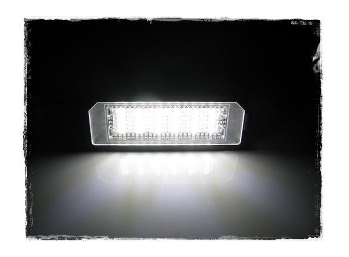 LED numura zīmes apgaismojums 6000K Porsche Seat Skoda VW цена и информация | Auto spuldzes | 220.lv