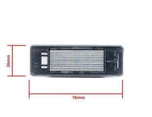 Auto numura zīmes LED apgaismojums EP122 cena un informācija | Auto spuldzes | 220.lv