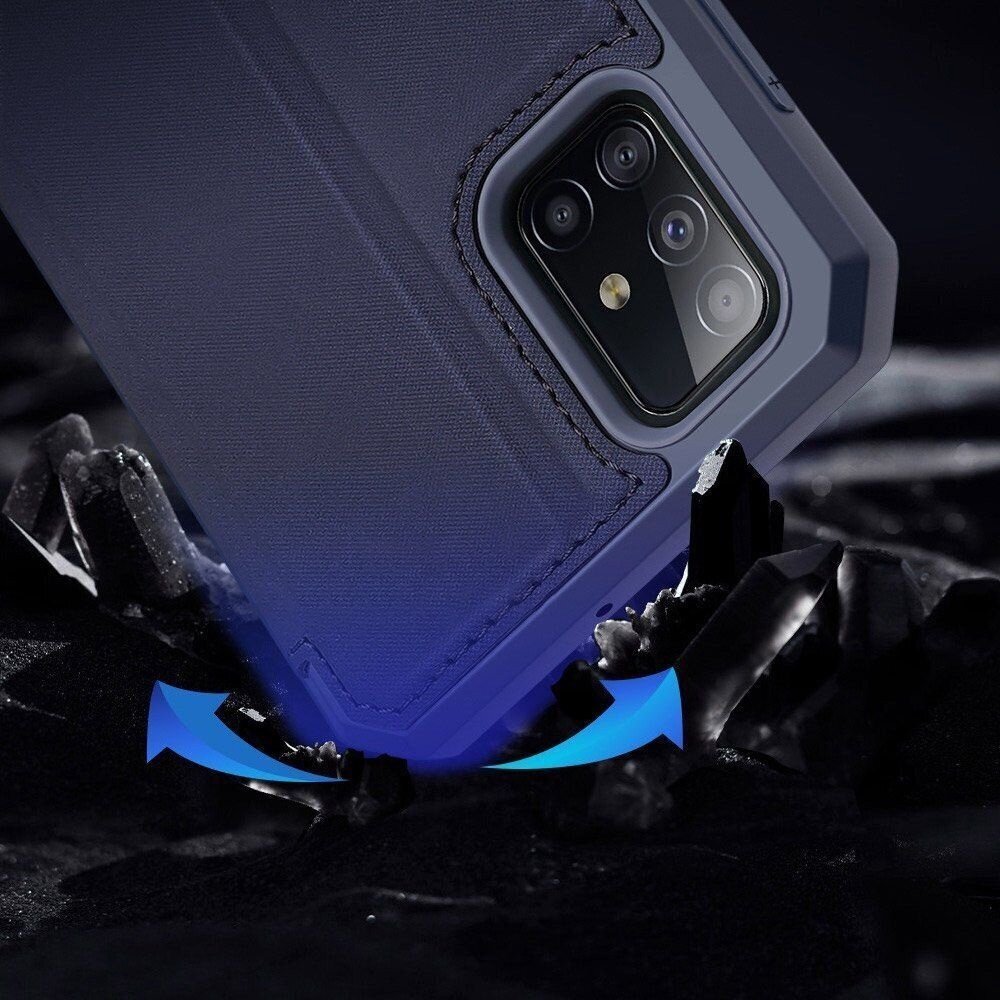 Maciņš Dux Ducis Skin X Samsung S22 Plus tumši zils cena un informācija | Telefonu vāciņi, maciņi | 220.lv