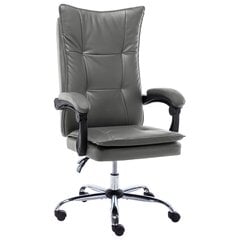 Biroja krēsls vidaXL, antracīts цена и информация | Офисные кресла | 220.lv