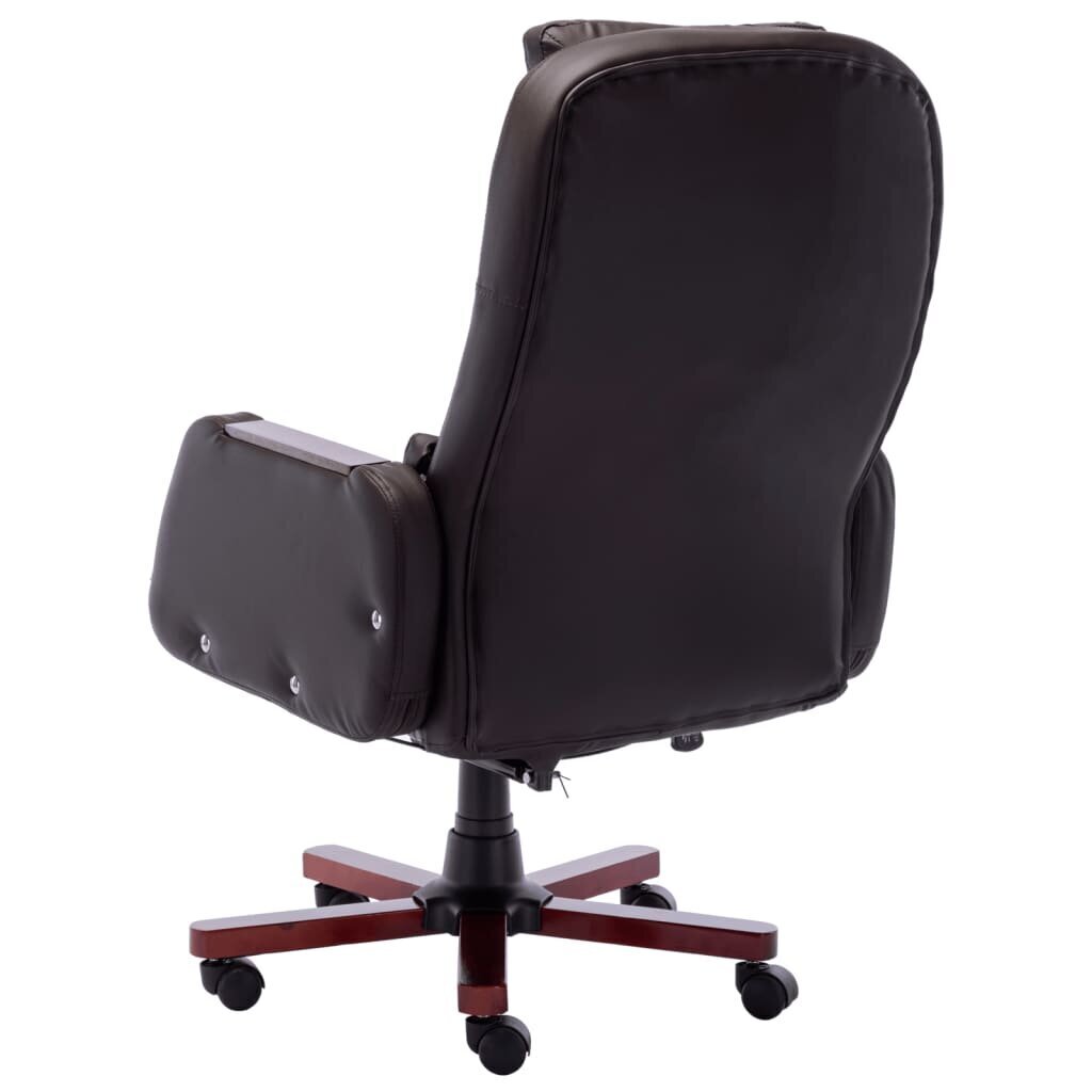Biroja krēsls vidaXL, brūns цена и информация | Biroja krēsli | 220.lv
