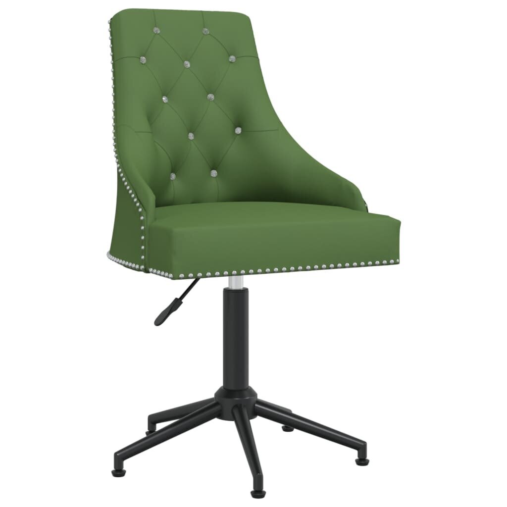 Biroja krēsls vidaXL, tumši zaļš cena | 220.lv