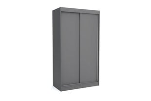 Шкаф NORE Emily 120, темно-серый цена и информация | Шкафы | 220.lv