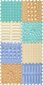 Ortonature Puzles - Paklājiņu Komplekts Maigā Pastele cena un informācija | Attīstošie paklājiņi | 220.lv