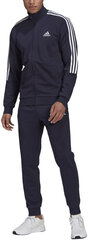 Adidas Cпортивные костюмы M 3S Ft Tt Ts Blue GK9977/16 цена и информация | Мужская спортивная одежда | 220.lv