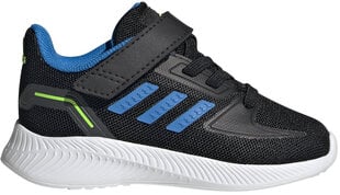 Adidas Apavi Runfalcon 2.0 I Blue Black GX3542 GX3542/8K цена и информация | Детская спортивная обувь | 220.lv