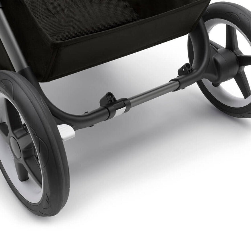 Bugaboo Donkey 5 Mono universālie rati, Black/Midnight Black-Midnight Black cena un informācija | Bērnu rati | 220.lv