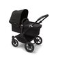 Bugaboo Donkey 5 Mono universālie rati, Black/Midnight Black-Midnight Black cena un informācija | Bērnu rati | 220.lv