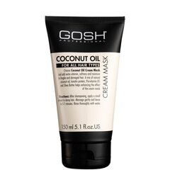 Маска для волос Gosh Coconut Oil, 150 мл цена и информация | Бальзамы, кондиционеры | 220.lv