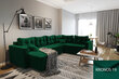 Stūra dīvāns NORE Mediolan, tumši zaļš цена и информация | Stūra dīvāni | 220.lv