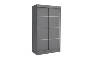 Шкаф NORE Rob 160, темно-серый цена и информация | Шкафы | 220.lv
