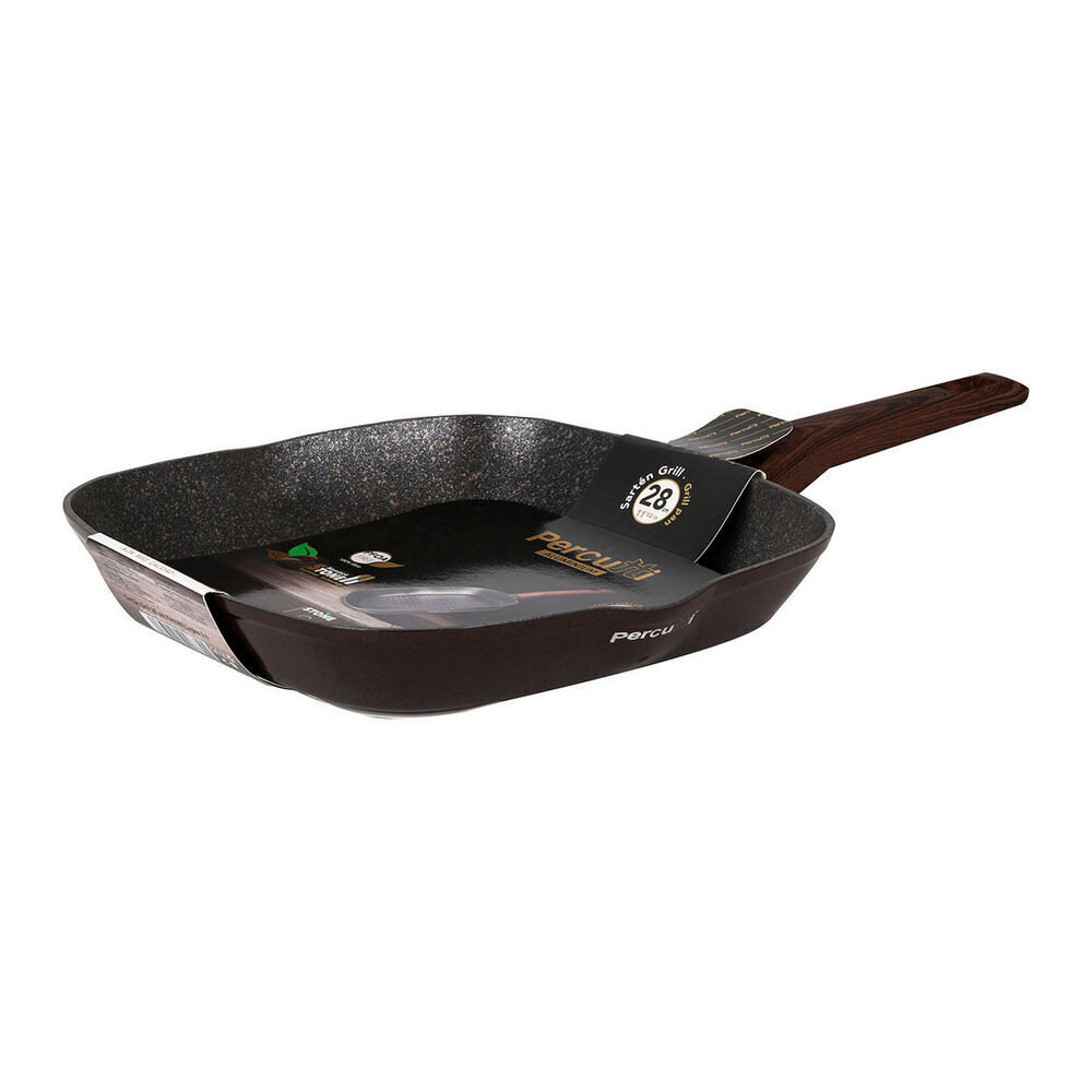 Percutti panna Grill Legno il, 28 x 28 cm cena un informācija | Pannas | 220.lv