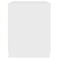 vidaXL veļasmašīnas skapītis, 71x71,5x91,5 cm, balts cena un informācija | Vannas istabas skapīši | 220.lv