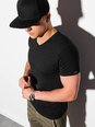 Vīriešu T-krekls Ombre S1369 melns