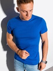 Vīriešu T-krekls Ombre S1370 zils cena un informācija | Vīriešu T-krekli | 220.lv