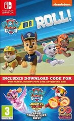 Switch Nickelodeon PAW Patrol: On a Roll! (incl. Mighty Pups Download Code) цена и информация | Игра SWITCH NINTENDO Монополия | 220.lv