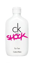 Tualetes ūdens Ck One Shock Calvin Klein EDT: Tilpums - 50 ml cena un informācija | Sieviešu smaržas | 220.lv