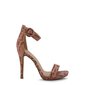 Sandales sievietēm Laura Biagiotti 6109SNAKESKIN, rozā cena un informācija | Sieviešu sandales | 220.lv