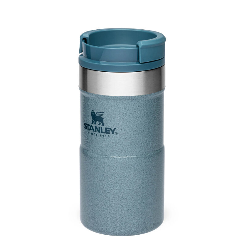 Termokrūze The NeverLeak Travel Mug 0,25L, gaiši zila cena un informācija | Termosi, termokrūzes | 220.lv