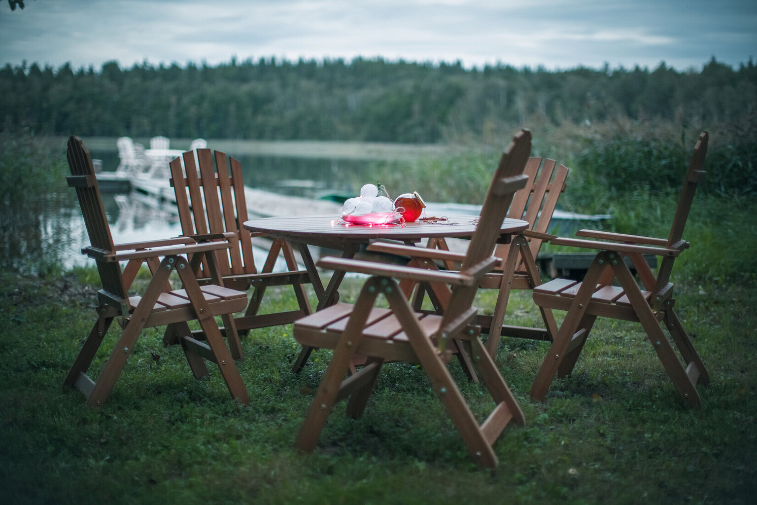 Saliekams dārza krēsls "Canada", brūns, Folkland Home cena un informācija | Dārza krēsli | 220.lv