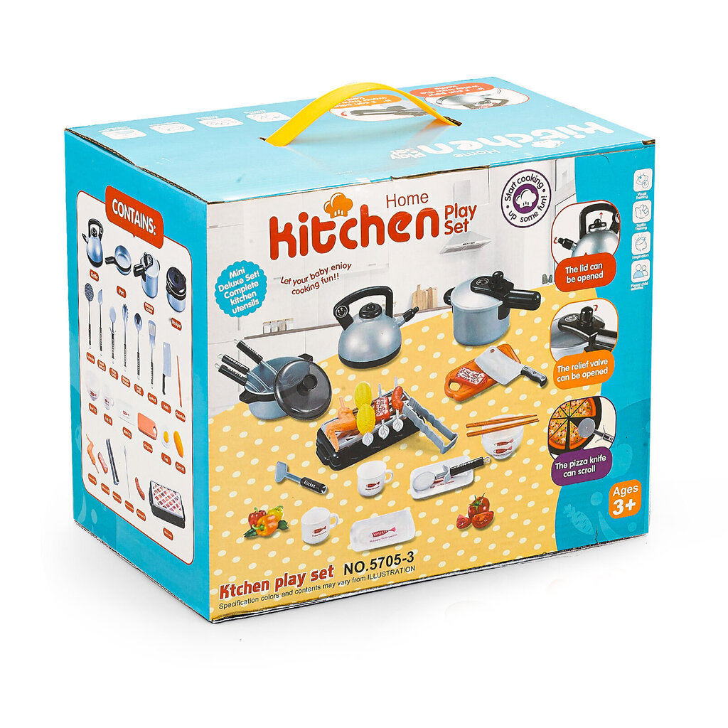 Mini virtuve ar piederumiem cena un informācija | Rotaļlietas meitenēm | 220.lv