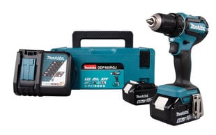 Дрель LXT® DDF485RGJ Makita цена и информация | Шуруповерты, дрели | 220.lv