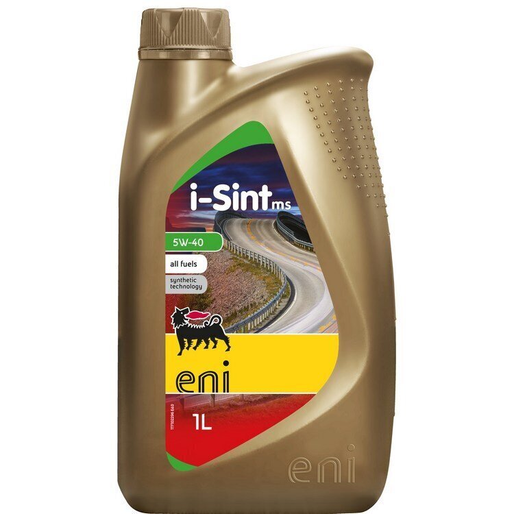 Eni Sintētiskā motoreļļa i-Sint MS 5W-40 1L cena un informācija | Motoreļļas | 220.lv