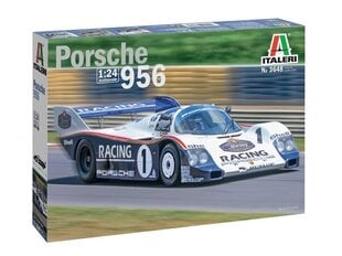 Сборная пластиковая модель Italeri - Porsche 956, 1/24, 3648 цена и информация | Конструкторы и кубики | 220.lv