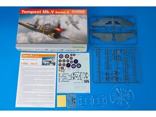 Сборная пластиковая модель Eduard - Tempest Mk.V series 2, Profipack, 1/48, 82122 цена и информация | Конструкторы и кубики | 220.lv