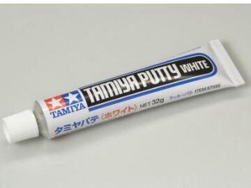 Tamiya - Basic Putty (White) balta špakteles 32g., 87095 цена и информация | Grunts, špaktelis  | 220.lv